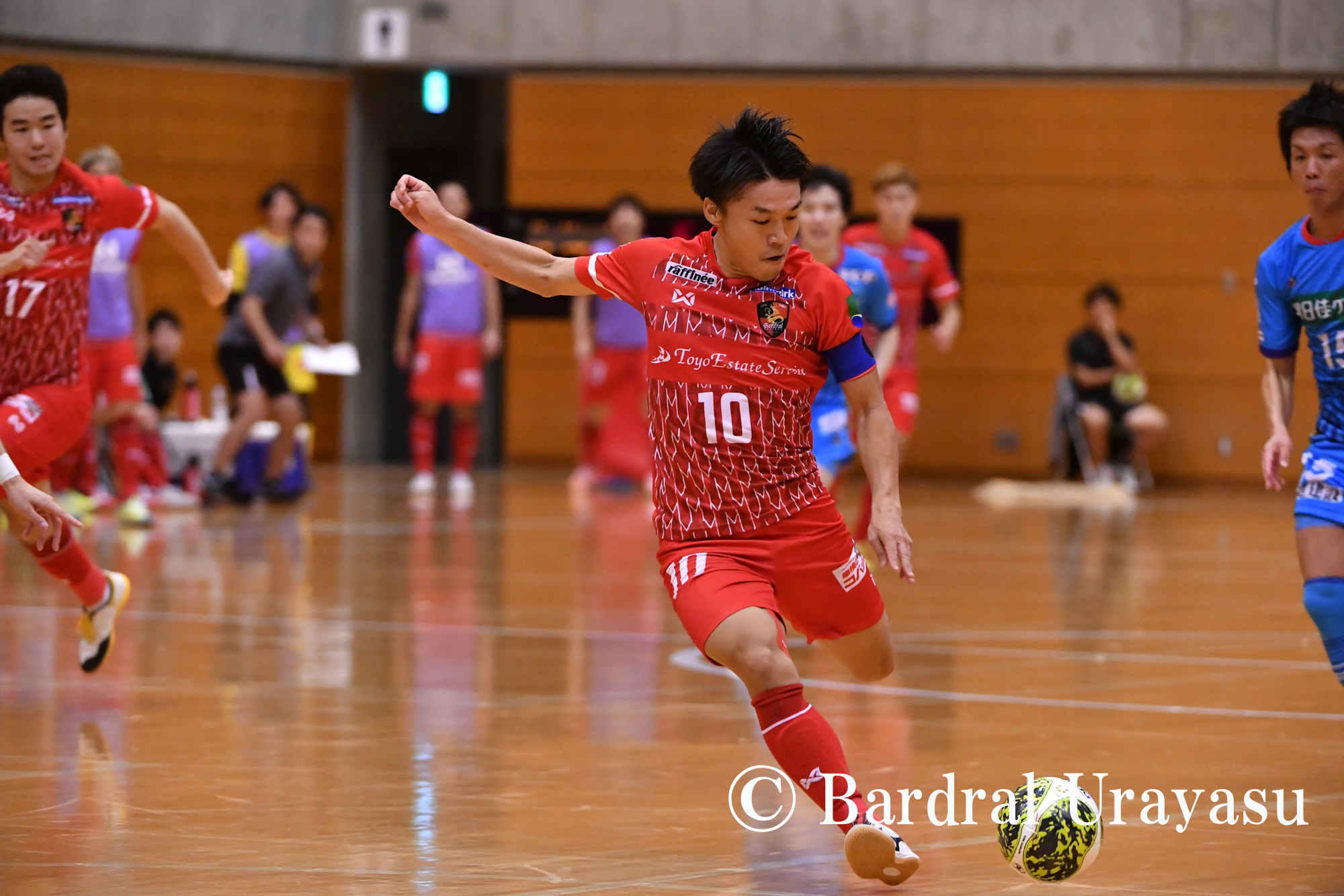 バルドラール浦安でプレーする加藤竜馬